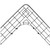 Tripp Lite by Eaton Arc Buffer Link Span Kit for Wire Mesh Cable Trays (2 in. Tall) SRWBARCBFFL