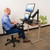 Tripp Lite by Eaton WorkWise Single-Monitor Sit-Stand Desk Clamp Workstation WWSS1327CP