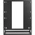 Tripp Lite by Eaton 12U Wall-Mount Bracket with Shelf for Small Switches and Patch Panels, Hinged SRWO12UBRKTSHEL