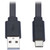 Tripp Lite by Eaton USB-A to USB-C Flat Cable (M/M), Black, 6 ft. (1.8 m) U038-006-FL