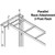 Tripp Lite by Eaton SRLADDERATTACH Mounting Bracket for Cable Ladder - Black SRLADDERATTACH