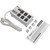 Tripp Lite by Eaton Isobar IBAR6-6D 6-Outlets Surge Suppressor IBAR6-6D