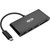 Tripp Lite by Eaton U460-003-3AMB USB 3.1 Gen 1 USB-C Portable Hub/Adapter, Black U460-003-3AMB