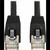 Tripp Lite by Eaton Cat8 40G Snagless SSTP Ethernet Cable (RJ45 M/M), PoE, Black, 6 ft. (1.8 m) N272-F06-BK