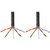 Tripp Lite by Eaton Cat5e 350 MHz Bulk Solid-Core Plenum-Rated PVC Cable, Black, 1000 ft N024-01K-BK