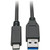 Tripp Lite by Eaton U428-C03-G2 USB Type-C to USB Type-A Cable, M/M, USB-IF Certified, 3 ft. U428-C03-G2