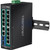 TRENDnet 16-Port Hardened Industrial Unmanaged Gigabit PoE+ DIN-Rail Switch; TI-PG162; 14 x Gigabit Ports; 2 x Gigabit SFP Slots; 32Gbps; IP30 Gigabit Network Ethernet Switch; Lifetime Protection TI-PG162