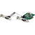 StarTech.com 2-port PCI Express RS232 Serial Adapter Card - PCIe Serial DB9 Controller Card 16950 UART - Low Profile - Windows macOS Linux PEX2S953LP