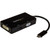 StarTech.com 4K USB C to HDMI, VGA & DVI Multi Port Video Display Adapter for Mac / Windows Laptop & Monitor (CDPVGDVHDBP) CDPVGDVHDBP