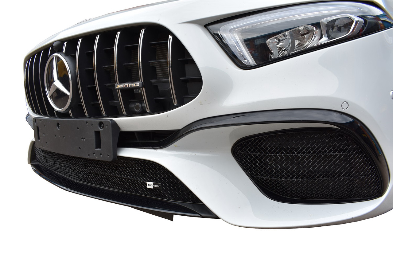 Mercedes-Benz/AMG/A45/フロントグリル Black AMG A45 Style Bumper Bar Grille Gril for Mercedes A W177