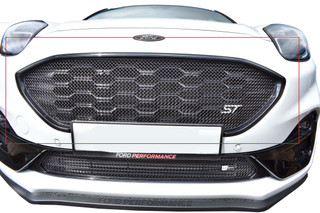 Ford Puma ST - Upper Grille - Silver Finish