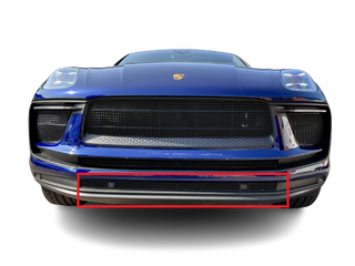 Porsche Macan Base, S and GTS 2021 Facelift / 2022 - Lower Grille - Black finish Porsche Macan Base, S and GTS 2021 Facelift / 2022 - Lower Grille - Black finish