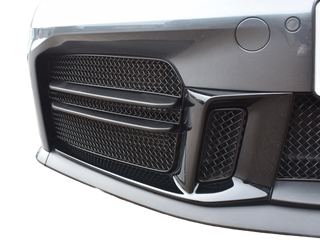 Porsche Carrera 992.2 Sports Design Pack Outer Grille Set - Black Finish