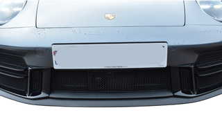 Porsche Carrera 992.2 Sports Design Pack avec caméra de conduite avant Grille centrale - Finition noire
