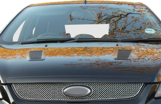 Ford Focus ST 08MY - Upper Grille - Silver finish