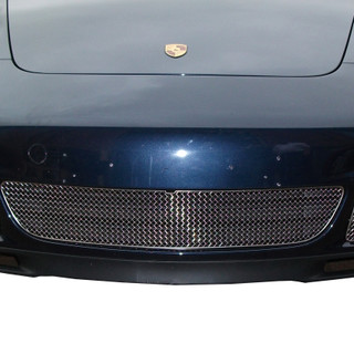 Porsche Carrera 997 Turbo - Centre Grille - Silver finish