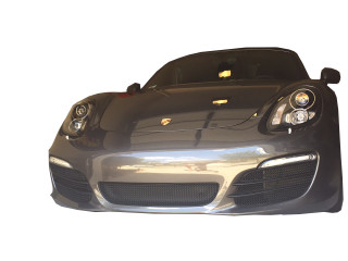 Porsche Boxster 981 - Front Grille Set (Without Parking Sensors) - Black finish