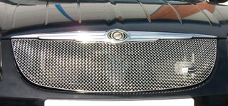 Chrysler Crossfire - Upper Grille - Silver finish Chrysler Crossfire - Upper Grille - Silver finish