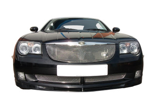 Chrysler Crossfire - Front Grille Set - Silver finish