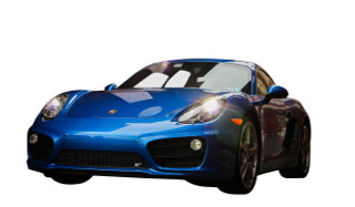Porsche Cayman 981 (Manual/PDK with Sensors) - Front Grille Set