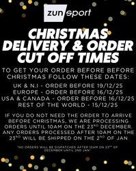 Christmas Delivery & Order Cut Off Times