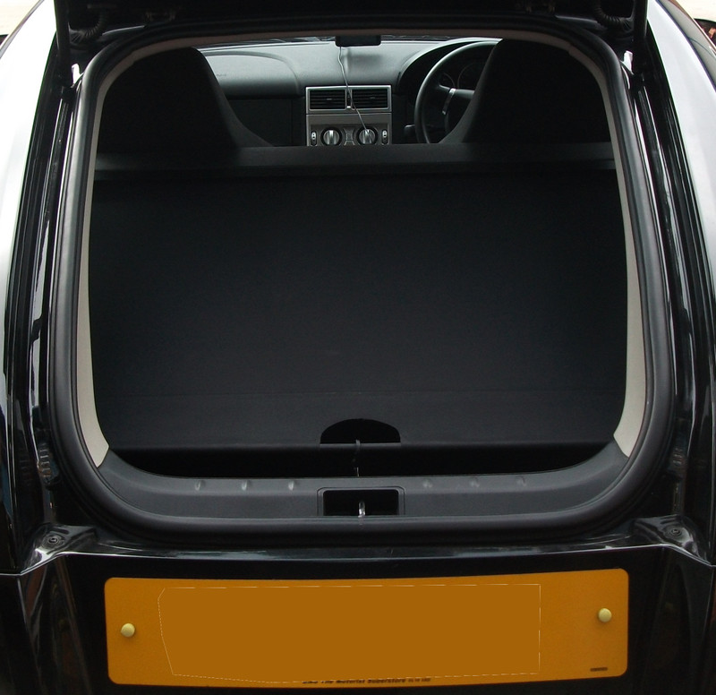 Chrysler Crossfire Retractable Trunk Cover - Jemima Black