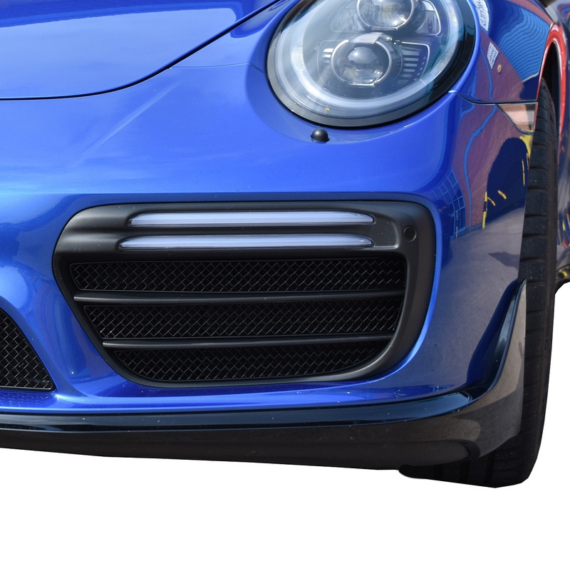 Porsche Carrera 991.2 Turbo And Turbo S - Outer Grille Set - Black Finish