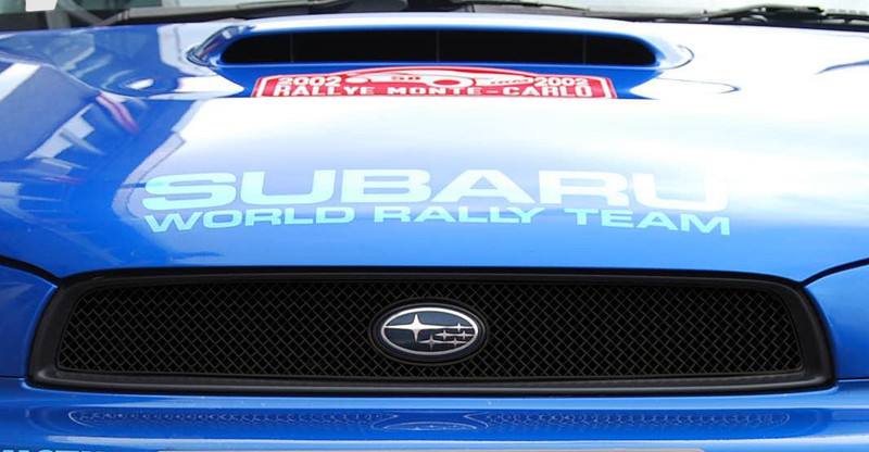 Subaru Impreza Bug Eye - Top Grille - Black finish