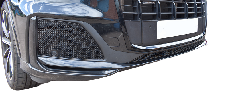 Zunsport compatible with Audi Q7 S-Line / SQ7 MK2 Facelift - Front Grille Set - Black Finish