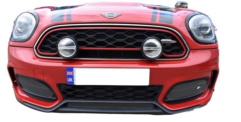 Mini Countryman JCW F60 - Front Grille Set - Silver Finish