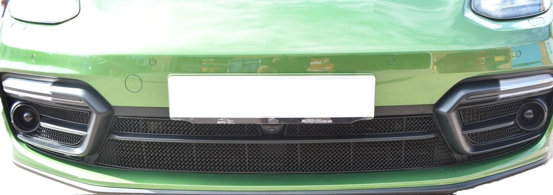 Porsche Panamera 971 GTS PDK with ACC and Front Driving Camera - Front Grille Set - Black Finish