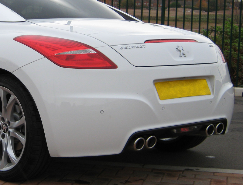 Peugeot RCZ Quad Exhaust Conversion - 1.6 156hp - Silver finish