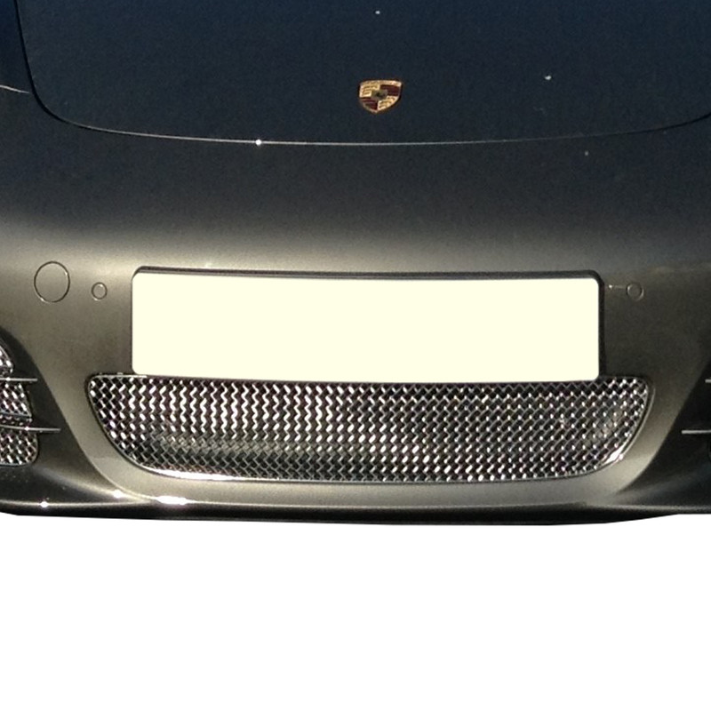 Porsche Boxster 981 - Centre Grille - Silver finish