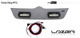 Lazer: Citroen Relay - Upper Grille with ST4 Lamps - Silver finish