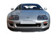 Toyota Supra Mark IV Front Grille Set - Black finish