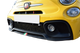 Fiat Abarth 595 Serie 4 - Juego de rejilla central - Acabado negro