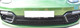 Porsche Panamera 971 GTS PDK with ACC and Front Driving Camera - Front Grille Set - Black Finish