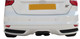 Ford Focus ST Mk3 - Vollständiger Kühlergrill-Satz - Schwarzes Finish