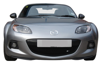 Zunsport Compatible With Mazda MX5 Mk3 - Front Grille Set - Silver Finish ( 2006 To 2009