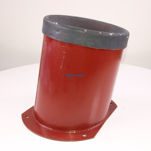 Einwurfstutzen Faun Viatec Viajet 6-7 Kehrgutbehälter links D: 290 d: 260 gummiert  (61036215)