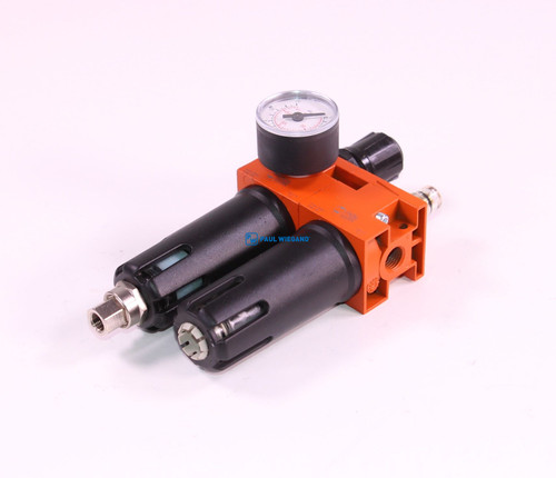 Wartungseinheit Faun Viatec Viajet 6-7 mit Manometer Pneumatikanlage ab 02/2010 (61034092)