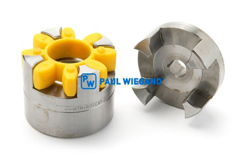 Klauenkupplung Faun Viatec AK 461 komplett Antrieb Hydraulikpumpe Rotex 28 (61084012)