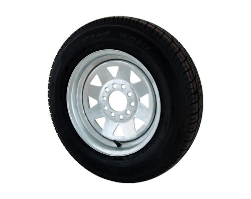 Steel Wheel 13x4.5 Multi-Stud with 165R13 Tyre 670kg