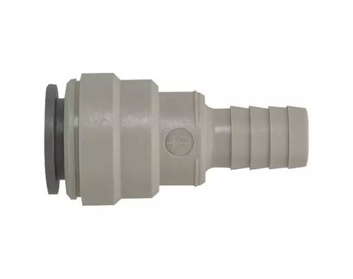 John Guest Tube to Hose Connector 15mm to 1/2'' Barb