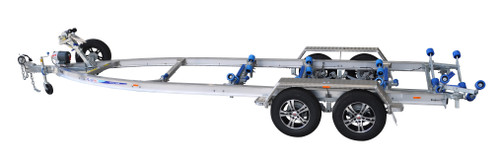 Move alloy boat trailer - T Alloy Blade 690 2750 ATM Tandem 14" Roller Braked  - 6.8 - 7m