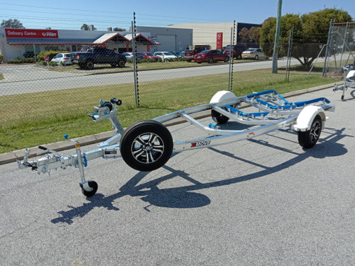 T Alloy Trailer 1595 ATM S 14" Skid Braked 5-5.6