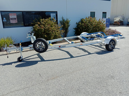 Move Alloy boat trailer T Alloy 1298 ATM S 13" Skid Braked 4.5-5.4