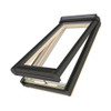 Fakro 32" x 46" Solar Powered Venting Deck-Mounted Skylight - Laminated Glass - Fakro 