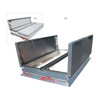 Best Access Doors 60" x 90" Smoke Vent Double Leaf Aluminum - Best 