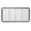 InvisaGrille 30" x 14" Flush Removable Cold Air Return Cover - InvisaGrille 